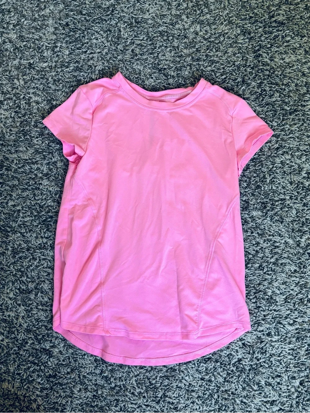 all in motion Girls’ Pink Short Sleeve Active Tee